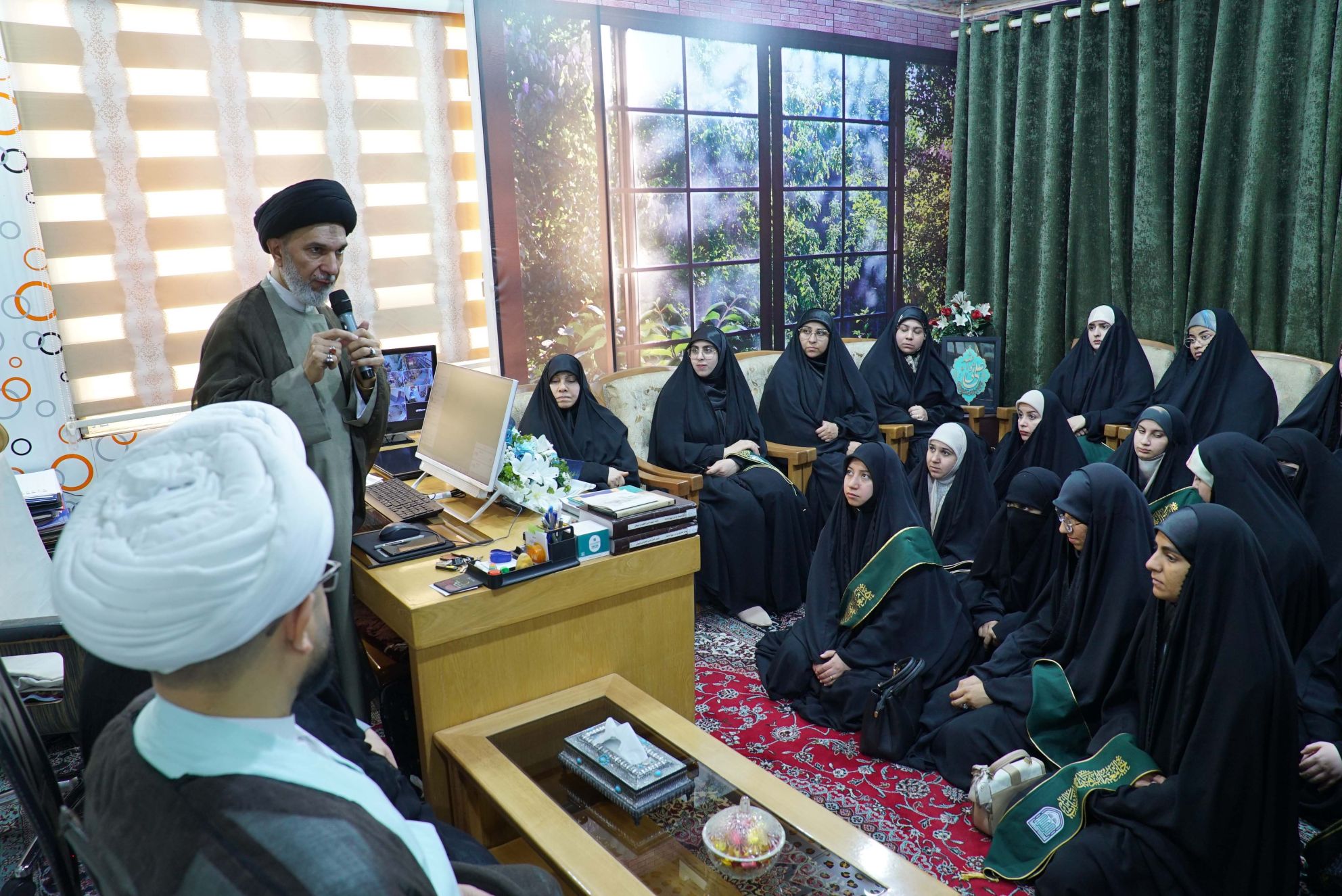 مؤسسة علوم نهج البلاغة ترسم ملامح المستقبل في حوار مع وفد كلية التربية بجامعة الزهراء (عليها السلام) للبنات